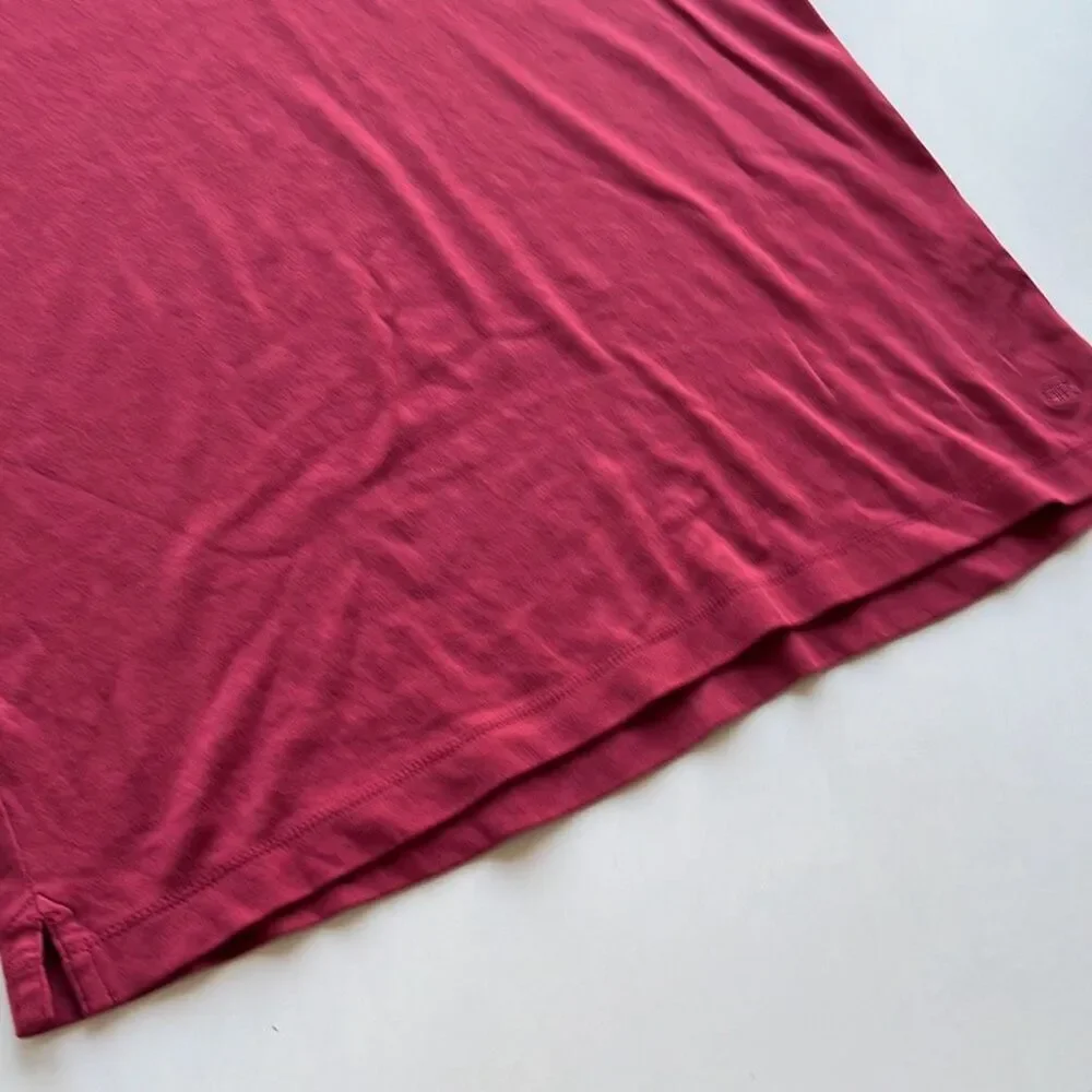 Banana Republic Maroon Performance Stretch Polo Mens Large